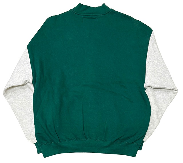 ��SALE 30%OFF�� 90s��RUSSELL ATHLETIC ��å��� ��������å���HIGH COTTON �ϥ����åȥ�SNAP SWEAT CARDIGAN ���ʥå� �������å� �����ǥ�����col:GREEN��GRAY��size:XXL��̵�ϡ�Made in USA������ꥫ����BIG SIZE ��VINTAGE ������ơ����ۡ���šۡ�Ź�޻����Բġ�