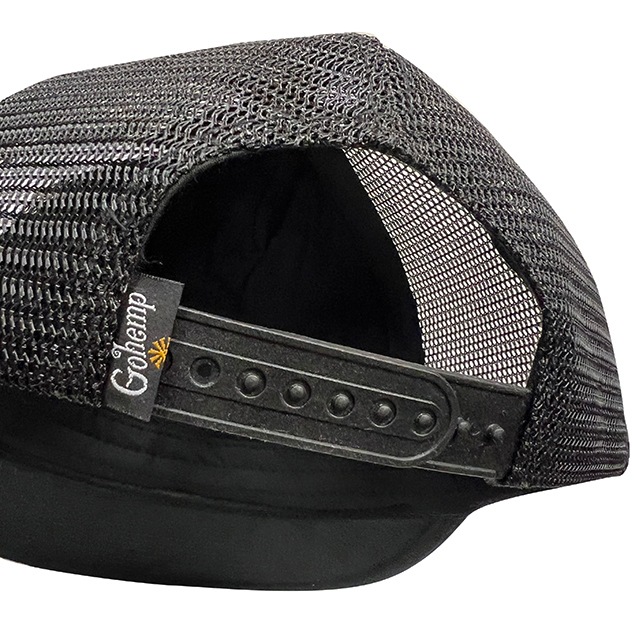 GOHEMP �����إ�ס�HEMP VIBES MESH CAP �إ�� �Х��֥� ��å��� ����åס�2��(BLACK/BROWN)�����åȥ�إ�ס��㡡�ʡ�˹�ҡ�2025SS