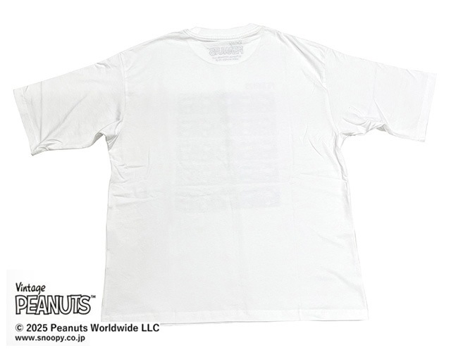 Johnbull ֥롡PEANUTS ALIGNS TEE̡ԡTġWHITEȾµ
