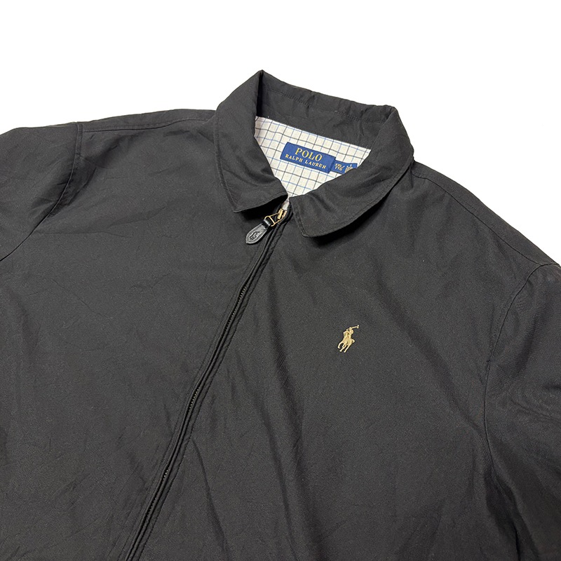 Polo by Ralph Lauren �ݥ� ���ե�����󡡥������󥰥ȥåס�col.BLACK��size:XXL���ݥꥨ���ƥ����ϡ��ϥ��ȥ󥸥㥱�å� ��USED �桼���ɡۡ���š�