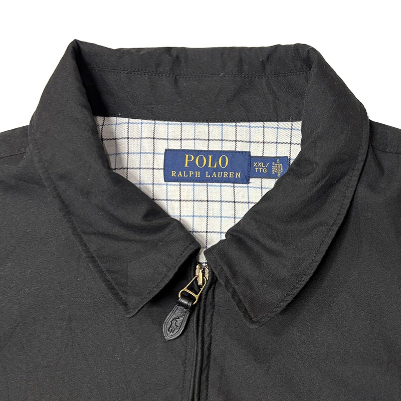 Polo by Ralph Lauren �ݥ� ���ե�����󡡥������󥰥ȥåס�col.BLACK��size:XXL���ݥꥨ���ƥ����ϡ��ϥ��ȥ󥸥㥱�å� ��USED �桼���ɡۡ���š�