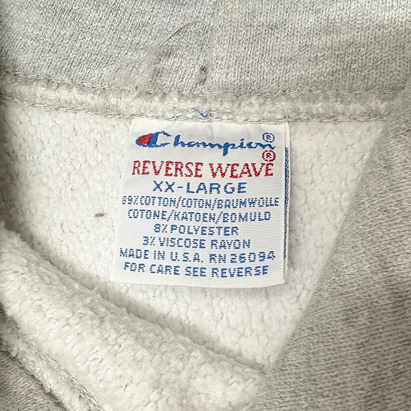 90s��Champion �����ԥ���REVERSE WEAVE PULLOVER PARKA ��С����������� �ץ륪���С� �ѡ�������col:GRAY��size:XX-LARGE��PRINCETON��ء����߹��ߥץ��ȡ��ɽ�������Made in U.S.A.����VINTAGE ������ơ����ۡ���šۡ�Ź�޻����Բġ�