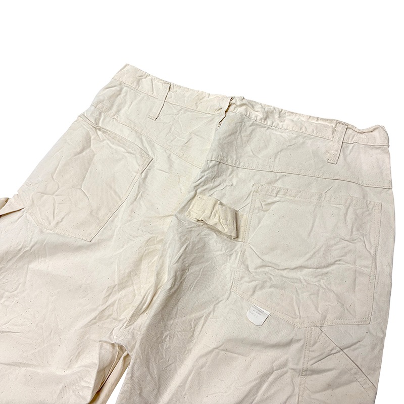 ��DEAD STOCK�� 70-80s��QUAKER CITY PANTS and OVERALLS ���������� ���ƥ� �ѥ�� ����� �����С������륺��PAINTER PANTS �ڥ��󥿡��ѥ�ġ�col:WHITE��size:42ɽ�����٥����������ס�Sanforized�ù� �ڥǥåɥ��ȥå��ۡ���šۡ�Ź�޻����Բġ�