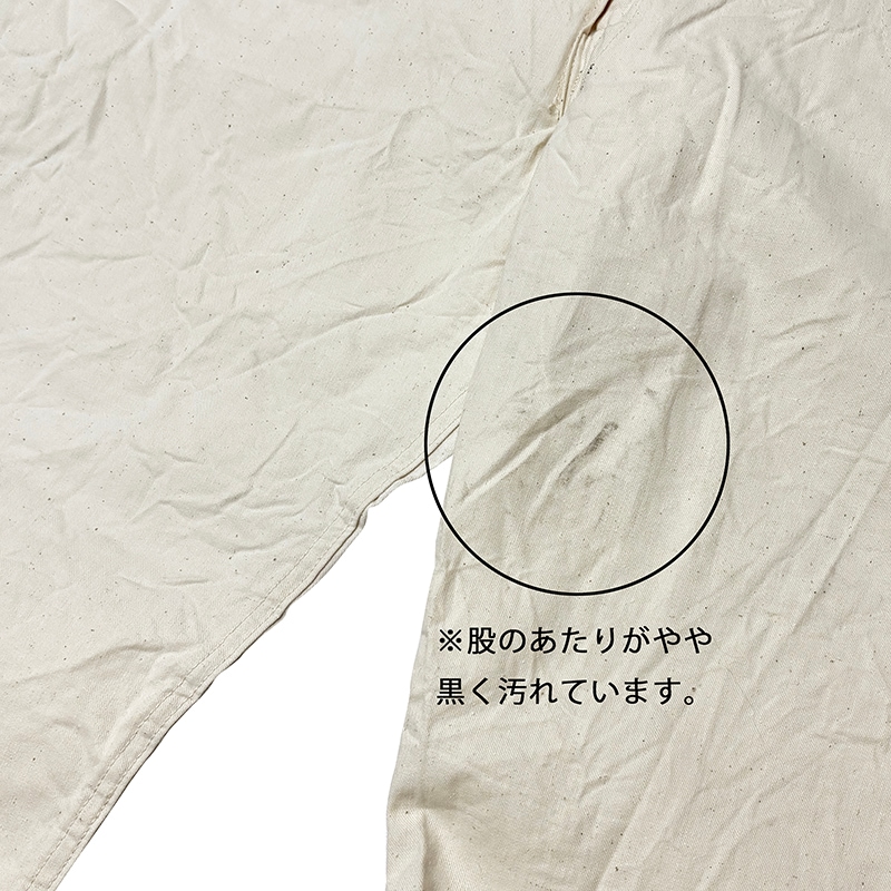 ��DEAD STOCK�� 70-80s��QUAKER CITY PANTS and OVERALLS ���������� ���ƥ� �ѥ�� ����� �����С������륺��PAINTER PANTS �ڥ��󥿡��ѥ�ġ�col:WHITE��size:42ɽ�����٥����������ס�Sanforized�ù� �ڥǥåɥ��ȥå��ۡ���šۡ�Ź�޻����Բġ�