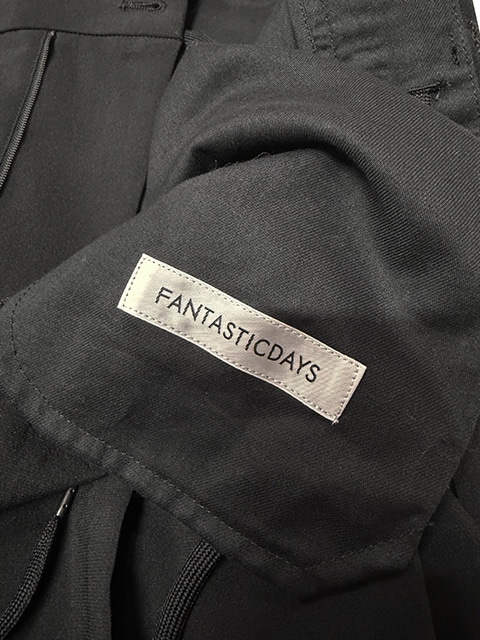 FANTASTICDAYS���ե��󥿥��ƥ��å��ǥ�����1P��EASYSLACKS��������������å����ѥ�ġ�2��(D. GRAY/BLACK)����������made in Japan��MENS ���