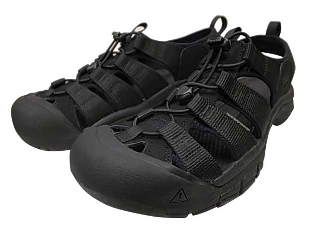 KEEN ������NEWPORT H2���˥塼�ݡ��� �������ġ���������롡TRIPLE BLACK���ȥ�ץ�֥�å������ݡ��ĥ�����롡�����ȥɥ���MENS ���