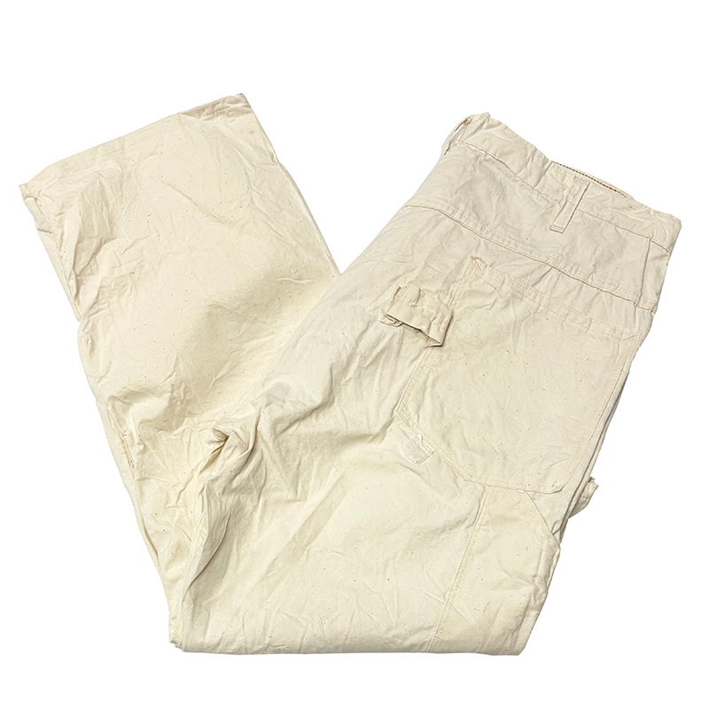 ��DEAD STOCK�� 70-80s��QUAKER CITY PANTS and OVERALLS ���������� ���ƥ� �ѥ�� ����� �����С������륺��PAINTER PANTS �ڥ��󥿡��ѥ�ġ�col:WHITE��size:ɽ���ʤ�(42����)���٥����������ס�Sanforized�ù� �ڥǥåɥ��ȥå��ۡ���šۡ�Ź�޻����Բġ�