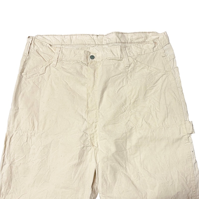 ��DEAD STOCK�� 70-80s��QUAKER CITY PANTS and OVERALLS ���������� ���ƥ� �ѥ�� ����� �����С������륺��PAINTER PANTS �ڥ��󥿡��ѥ�ġ�col:WHITE��size:ɽ���ʤ�(42����)���٥����������ס�Sanforized�ù� �ڥǥåɥ��ȥå��ۡ���šۡ�Ź�޻����Բġ�