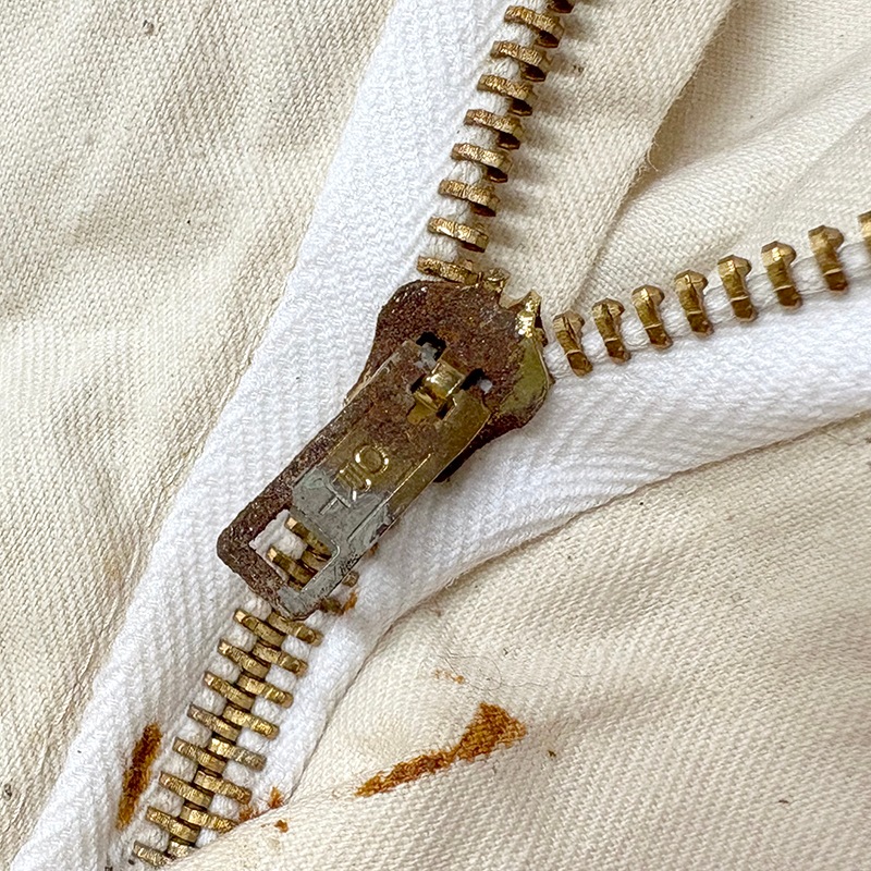 ��DEAD STOCK�� 70-80s��QUAKER CITY PANTS and OVERALLS ���������� ���ƥ� �ѥ�� ����� �����С������륺��PAINTER PANTS �ڥ��󥿡��ѥ�ġ�col:WHITE��size:ɽ���ʤ�(42����)���٥����������ס�Sanforized�ù� �ڥǥåɥ��ȥå��ۡ���šۡ�Ź�޻����Բġ�