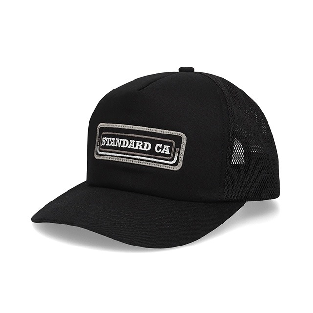 STANDARD CALIFORNIA ����������ɥ���ե���˥� SD Logo Patch Mesh Cap�������ѥå���å��奭��åס�3����Black/Navy/Red��