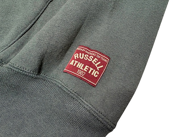 ��SALE 30%OFF�� 90s��RUSSELL ATHLETIC ��å��� ��������å���HALF SNAP PULL PARKA �ϡ��� ���ʥå� �ץ�ѡ�������col:CHARCOAL GRAY��size:XXL��̵�ϡ�Made in USA������ꥫ����BIG SIZE ��VINTAGE ������ơ����ۡ���šۡ�Ź�޻����Բġ�