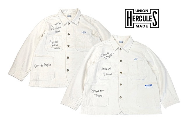 Swell Vintage �� UNION HERCULES MADE����˥��� �إ饯�쥹 �ᥤ�ɡ����祢���㥱�åȡ�WHITE �ۥ磻�ȡ�LADYS ��ǥ�������HE251L01����񤭡�34��36��ʸ�����ۤʤ�ޤ���