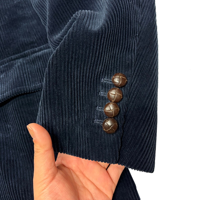 Polo by Ralph Lauren �ݥ� ���ե������CORDUROY TAILORED JACKET �����ǥ���� �ơ��顼�ɥ��㥱�åȡ�col.NAVY��size:L�����������ǥ���������ѥå����� ��USED �桼���ɡۡ���š�