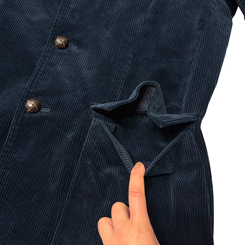 Polo by Ralph Lauren �ݥ� ���ե������CORDUROY TAILORED JACKET �����ǥ���� �ơ��顼�ɥ��㥱�åȡ�col.NAVY��size:L�����������ǥ���������ѥå����� ��USED �桼���ɡۡ���š�