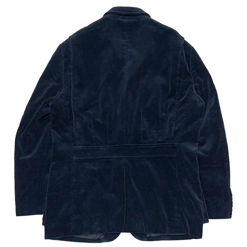 Polo by Ralph Lauren �ݥ� ���ե������CORDUROY TAILORED JACKET �����ǥ���� �ơ��顼�ɥ��㥱�åȡ�col.NAVY��size:L�����������ǥ���������ѥå����� ��USED �桼���ɡۡ���š�