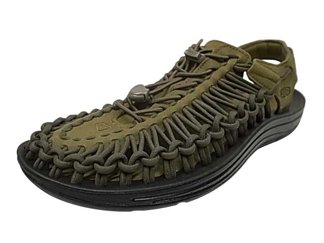 KEEN ������UNEEK����ˡ�����������롡DARK OLIVE/BLACK�����������꡼��/�֥�å������ݡ��ĥ�����롡�����ȥɥ���MENS ���