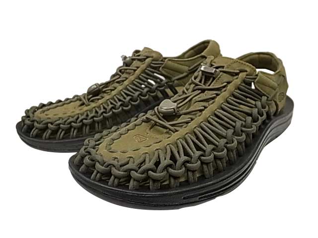 KEEN ������UNEEK����ˡ�����������롡DARK OLIVE/BLACK�����������꡼��/�֥�å������ݡ��ĥ�����롡�����ȥɥ���MENS ���
