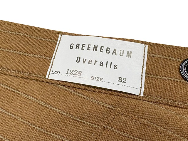 GREENEBAUM ���꡼��Х��ࡡ Lot 1228��3POCKET HEAVY LEATHER BOUND OVERALL 3�ݥ��å� �إӡ� �쥶�� �Х���� �����С������롡���å����ȥ饤�ס�WAREHOUSE �������ϥ���
