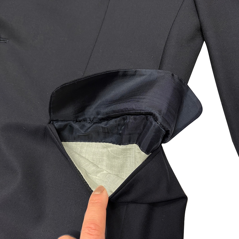 Brooks Brothers �֥�å��� �֥饶������TAILORED JACKET �ơ��顼�ɥ��㥱�åȡ�col.NAVY��size:40R��2���ե֥쥶�������󥰥롡���ѥå�����100��WOOL����Used �桼���ɡۡ���š�