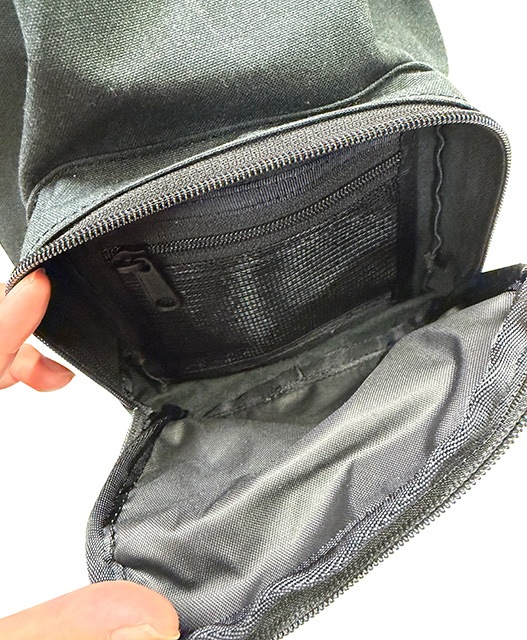 L.L.Bean ���륨��ӡ���Vinylon/Cotton Drawstring Pouch �ӥ˥���/���åȥ󡦥ɥ������ȥ�󥰡��ݡ�����COAL(BLACK)