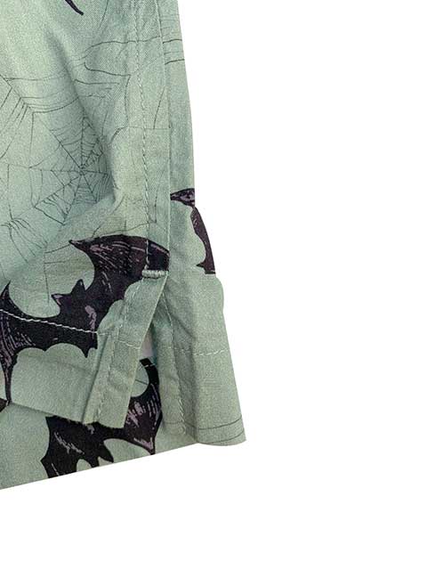 ��SALE 50%OFF��SCHOTT ����åȡ�HAWAIIAN SHIRT BAT & SPIDERWEB �ϥ磻���� ����� �Хåȡ����ѥ����������֡��ϥ磻���󥷥�ġ������ϥ���ġ�2��(SAGE/WHITE)