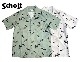 ��SALE 50%OFF��SCHOTT ����åȡ�HAWAIIAN SHIRT BAT & SPIDERWEB �ϥ磻���� ����� �Хåȡ����ѥ����������֡��ϥ磻���󥷥�ġ������ϥ���ġ�2��(SAGE/WHITE)
