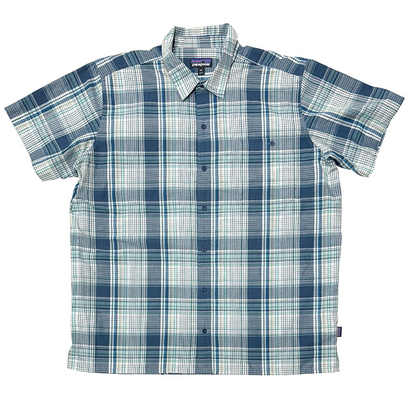 patagonia ѥ˥S/S SHIRTS 硼ȥ꡼ ġcol.BLUEsize:XXLݥꥳåȥǺࡡUSED 桼ɡۡšۡŹ޻Բġ