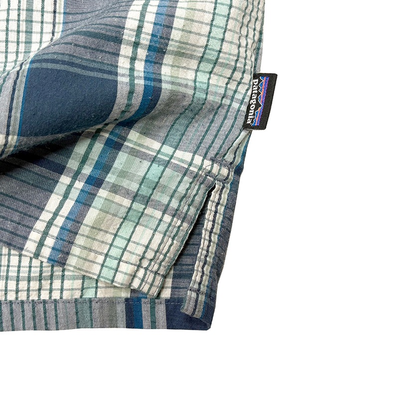 patagonia ѥ˥S/S SHIRTS 硼ȥ꡼ ġcol.BLUEsize:XXLݥꥳåȥǺࡡUSED 桼ɡۡšۡŹ޻Բġ