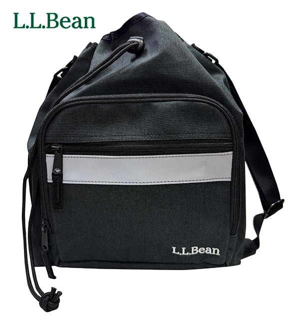 L.L.Bean ���륨��ӡ���Vinylon/Cotton Drawstring Bag �ӥ˥���/���åȥ󡦥ɥ������ȥ�󥰡��Хå���COAL(BLACK)