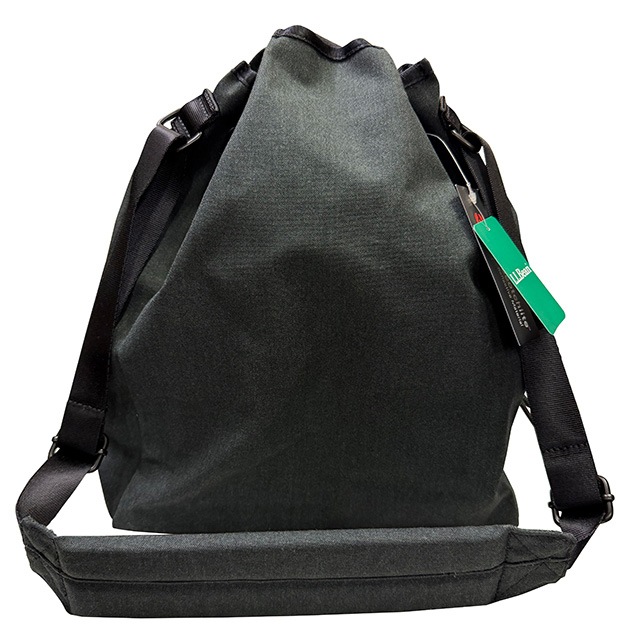 L.L.Bean ���륨��ӡ���Vinylon/Cotton Drawstring Bag �ӥ˥���/���åȥ󡦥ɥ������ȥ�󥰡��Хå���COAL(BLACK)