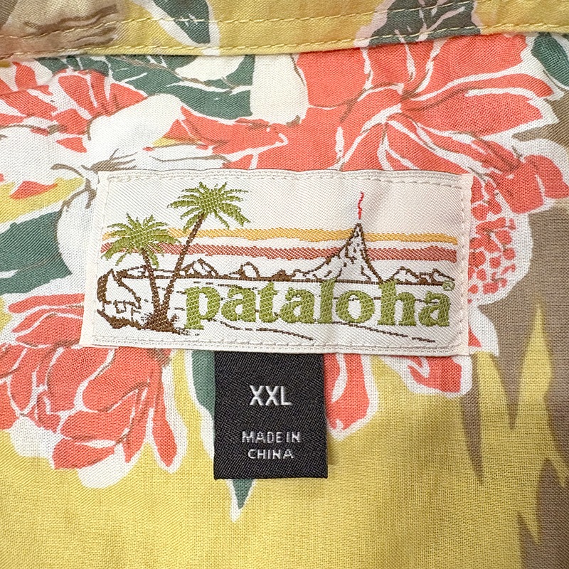 pataloha ѥϡS/S SHIRTS 硼ȥ꡼ ġcol.YELLOWsize:XXLåȥǺࡡpatagoniaUSED 桼ɡۡšۡŹ޻Բġ