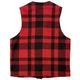 FILSON �ե��륽��MACKINAW WOOL VEST �ޥå��Ρ� ������ �٥��ȡ�col:RED��size:ɽ���ʤ�(M����)��100�� VIRGIN WOOL����USED �桼���ɡۡ���š�