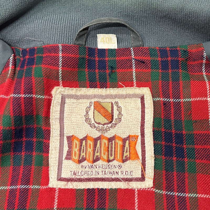 80s��BARACUTA �Х饯������G9 HARRINGTON JACKET �ϥ��ȥ󥸥㥱�åȡ�color.GRAY��size :40L���ե졼�����������󡡥����󥰥ȥåס���OLD ������ɡۡ���š�
