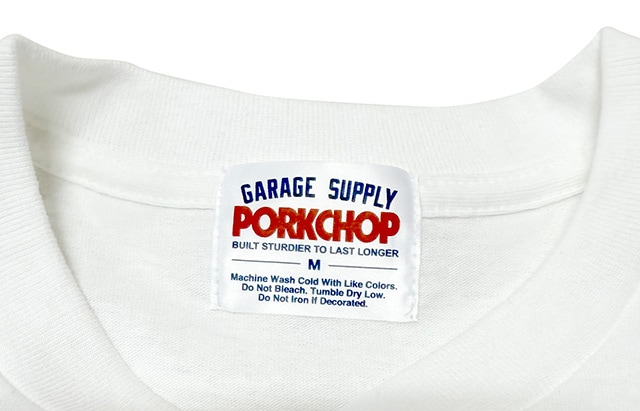 PORKCHOP GARAGE SUPPLY �ݡ�������å� ���졼�����ץ饤��POP PORK TEE���ݥåץݡ��� T����ġ�ȾµT����ġ�3��(WHITE/CREAM/NAVY)��2026SS