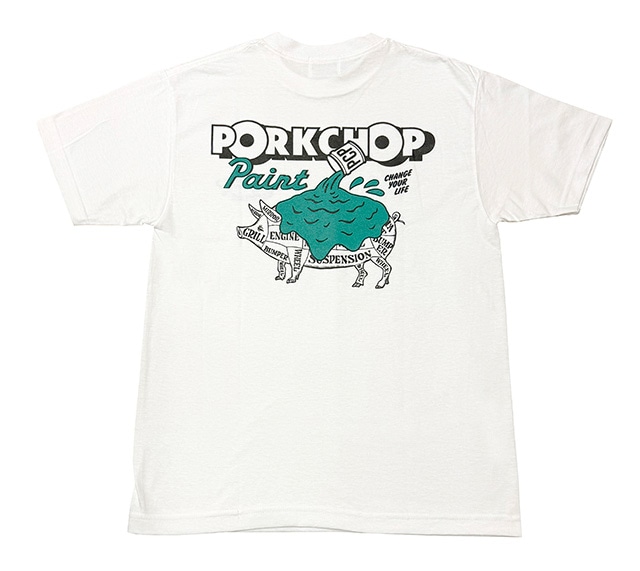 PORKCHOP GARAGE SUPPLY �ݡ�������å� ���졼�����ץ饤��POP PORK TEE���ݥåץݡ��� T����ġ�ȾµT����ġ�3��(WHITE/CREAM/NAVY)��2026SS