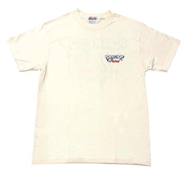 PORKCHOP GARAGE SUPPLY �ݡ�������å� ���졼�����ץ饤��POP PORK TEE���ݥåץݡ��� T����ġ�ȾµT����ġ�3��(WHITE/CREAM/NAVY)��2026SS