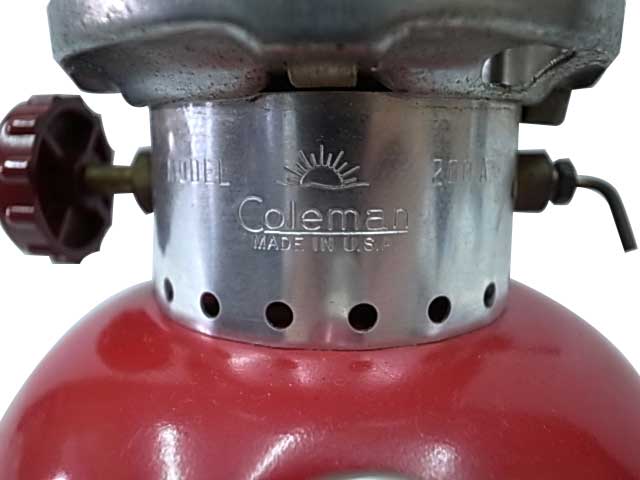 1971ǯ11����¤��Coleman ������ޥ� ������ơ��� ��󥿥� The Red Model 200A ��Antique ����ƥ������ۡ���š�