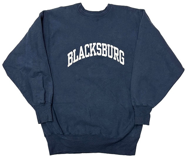 ��SALE 20%OFF�� 90s��Champion �����ԥ���REVERSE WEAVE CREW NECK SWEAT SHIRTS ��С����������� ���롼�ͥå� �������å� ����ġ�col:NAVY��size:XX-LARGE��BLACKSBURG���ɽ�������MADE IN U.S.A. ����ꥫ����BIG SIZE ��VINTAGE ������ơ����ۡ���šۡ�Ź�޻����Բġ�