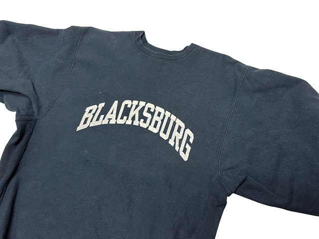 ��SALE 20%OFF�� 90s��Champion �����ԥ���REVERSE WEAVE CREW NECK SWEAT SHIRTS ��С����������� ���롼�ͥå� �������å� ����ġ�col:NAVY��size:XX-LARGE��BLACKSBURG���ɽ�������MADE IN U.S.A. ����ꥫ����BIG SIZE ��VINTAGE ������ơ����ۡ���šۡ�Ź�޻����Բġ�