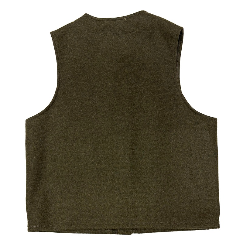 FILSON �ե��륽��MACKINAW WOOL VEST �ޥå��Ρ� ������ �٥��ȡ�col:OLIVE��size:ɽ���ʤ�(L����)��100�� VIRGIN WOOL����USED �桼���ɡۡ���š�