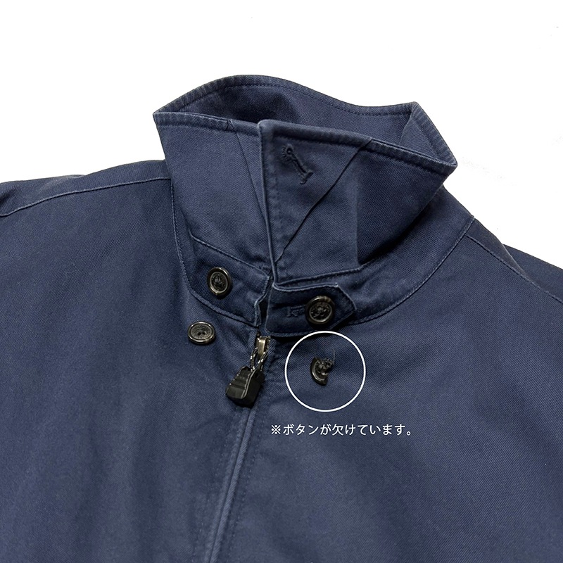 Brooks Brothers �֥�å��� �֥饶������HARRINGTON JACKET �ϥ��ȥ󥸥㥱�åȡ�col.NAVY��size:L�������󥰥ȥå� ��Used �桼���ɡۡ���š�