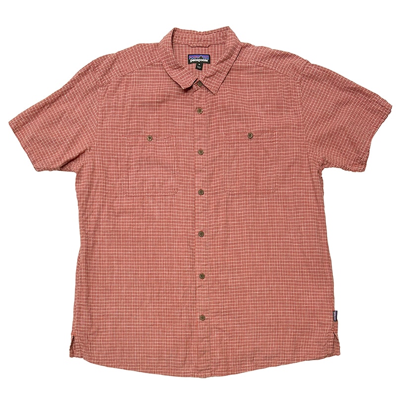 patagonia �ѥ����˥���S/S SHIRTS ���硼�ȥ��꡼�� ����ġ�col.RED��size:XL�������Ǻࡡ��USED �桼���ɡۡ���šۡ�Ź�޻����Բġ�