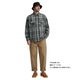 90s��FIVE BROTHER �ե����֥֥饶����L/S Flannel Shirt ���󥰥��꡼�� �ե��ͥ� ����ġ������å�����col:GREEN��GRAY��size:2XL ��VINTAGE ������ơ����ۡ���šۡ�Ź�޻����Բġ�