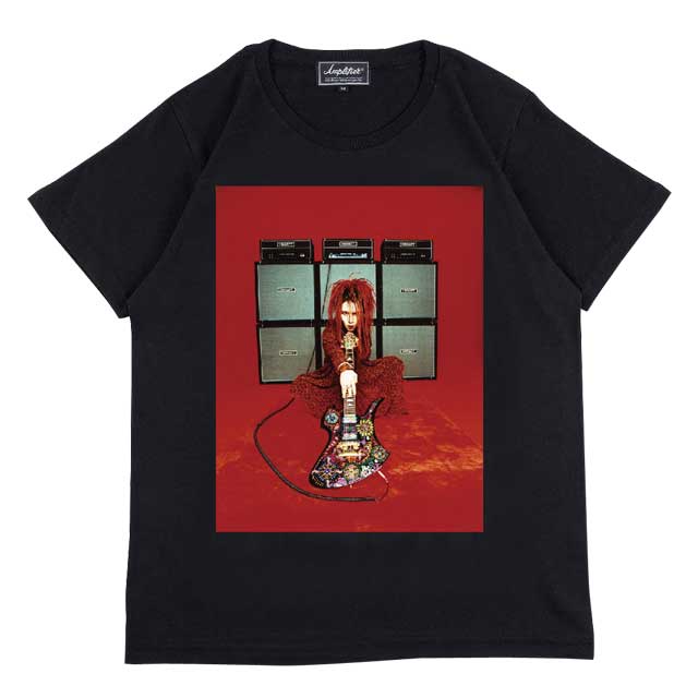 Amplifier������ץ�ե�������"hide" TEE design H��X Japan��Psychedelic Paisley����2����Black/White��