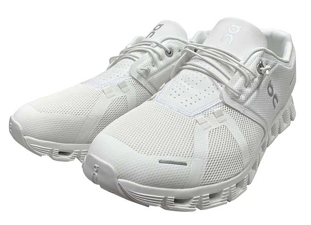 ON ����Cloud 5 ���饦��5��Undyed-WHITE/WHITE���ۥ磻��/�ۥ磻�ȡ����ˡ����������̡����˥󥰥��塼����MENS ��� 59-98376