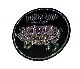 PORKCHOP GARAGE SUPPLY �ݡ�������å� ���졼�����ץ饤��HOLOGRAM CIRCLE STICKER���ۥ�����ࡡ�������롡���ƥå�����2����BLACK/RED��
