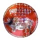 PORKCHOP GARAGE SUPPLY �ݡ�������å� ���졼�����ץ饤��HOLOGRAM CIRCLE STICKER���ۥ�����ࡡ�������롡���ƥå�����2����BLACK/RED��