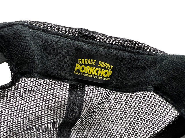 PORKCHOP GARAGE SUPPLY �ݡ�������å� ���졼�����ץ饤��PPS MESH CAP  ��å��奭��åס�˹�ҡ�3��(BLACK/NAVY/RED)