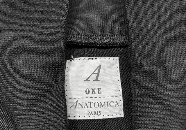 ANATOMICA ���ʥȥߥ���MOCK NECK TEE SLEEVELESS ORGANIC COTTON ��å��ͥå� T����� ���꡼�֥쥹 �������˥å����åȥ�Ladies' ��ǥ�������Women's �����ޥ󥺡�ONE SIZE ��󥵥�����BLACK �֥�å����Ρ����꡼��