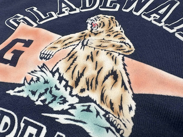 WAREHOUSE �������ϥ�����Lot 409 CREW NECK SWEAT -GLADE WATER-�����롼�ͥå� �������åȡ�BEARS ����2��(BLACK/NAVY)���ե��å����ץ��ȡ�MADE IN JAPAN